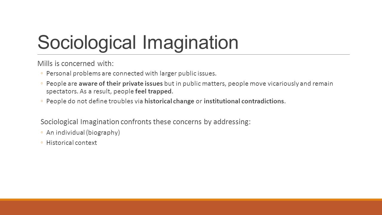 sociological imagination presentation to the sociology department at sociological imagination definition