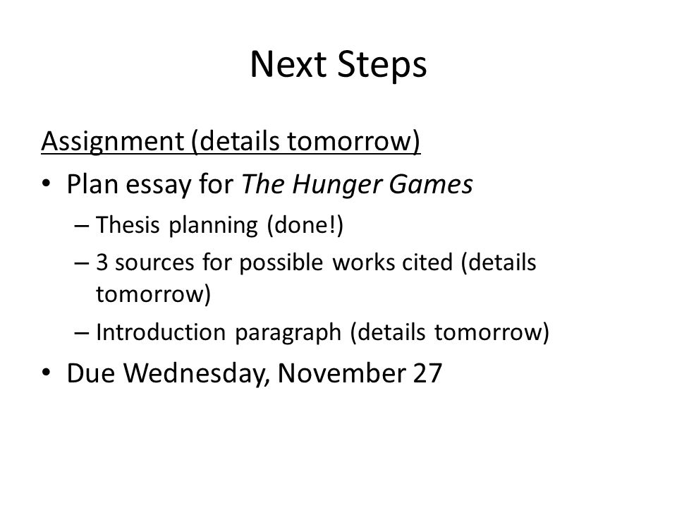 english writing a report domus immobiliare introduction to a the hunger games works cited