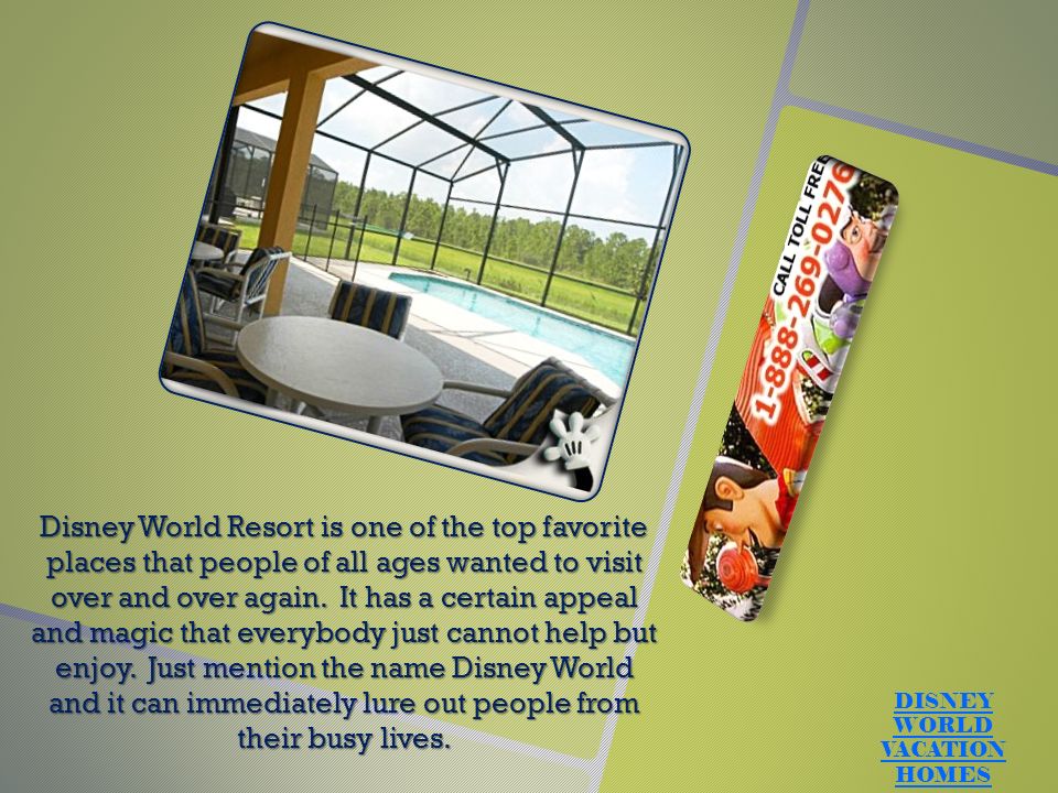 Disney World Resort is one of the top favorite places that people of all ages wanted to visit over and over again.