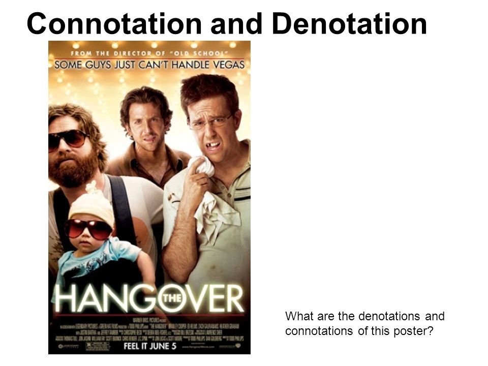 Connotation and Denotation What are the denotations and connotations of this poster