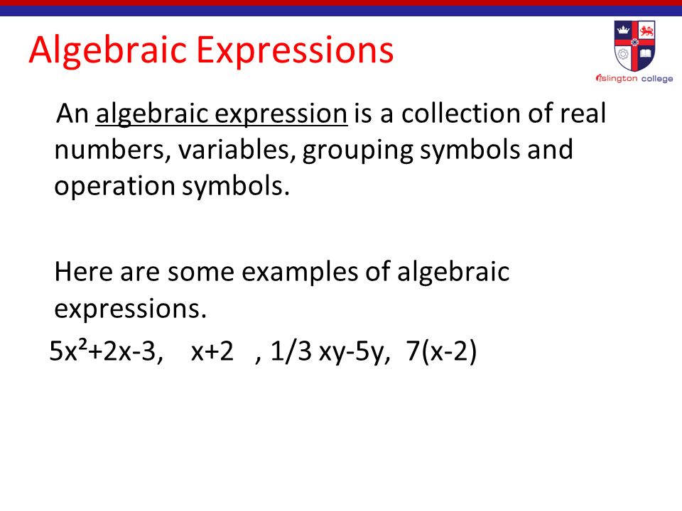 Significant Figures and Rounding Figures Algebraic Expression, Simplifying Algebraic Expressions & Factorizing