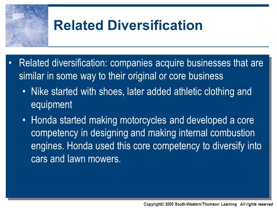 nike core competencies