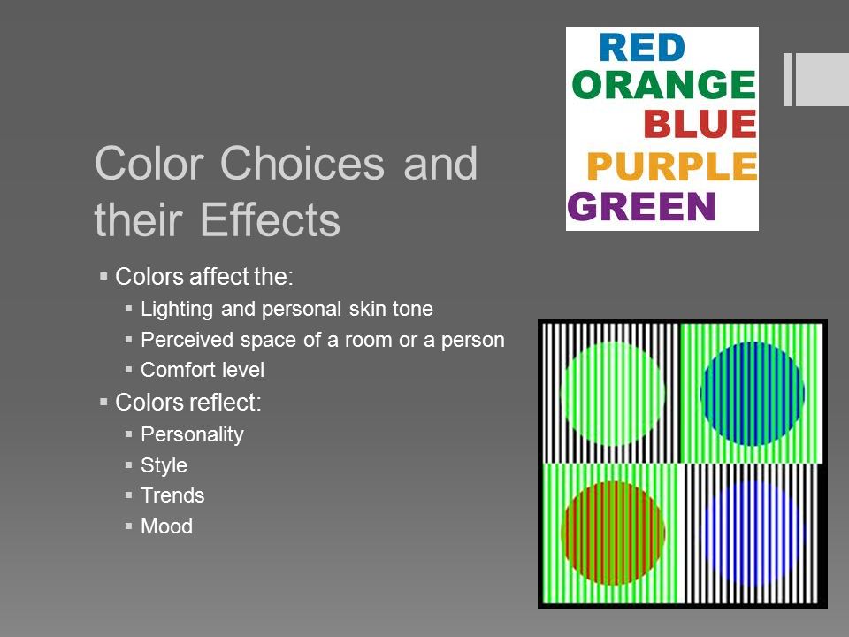 the effect of color on the the effect of color on the