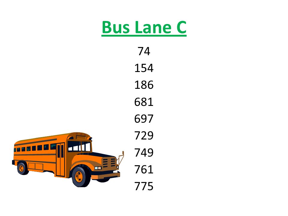 Bus Lane C