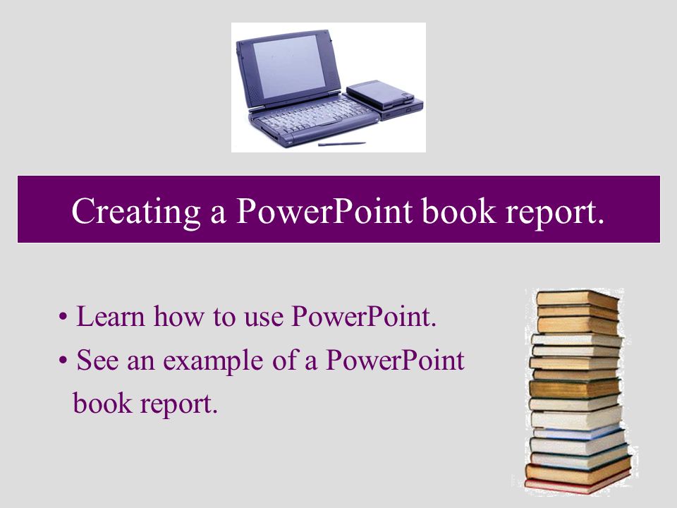 book report cover page example
