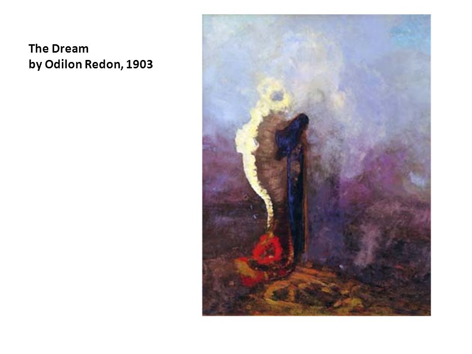 The Dream by Odilon Redon, 1903
