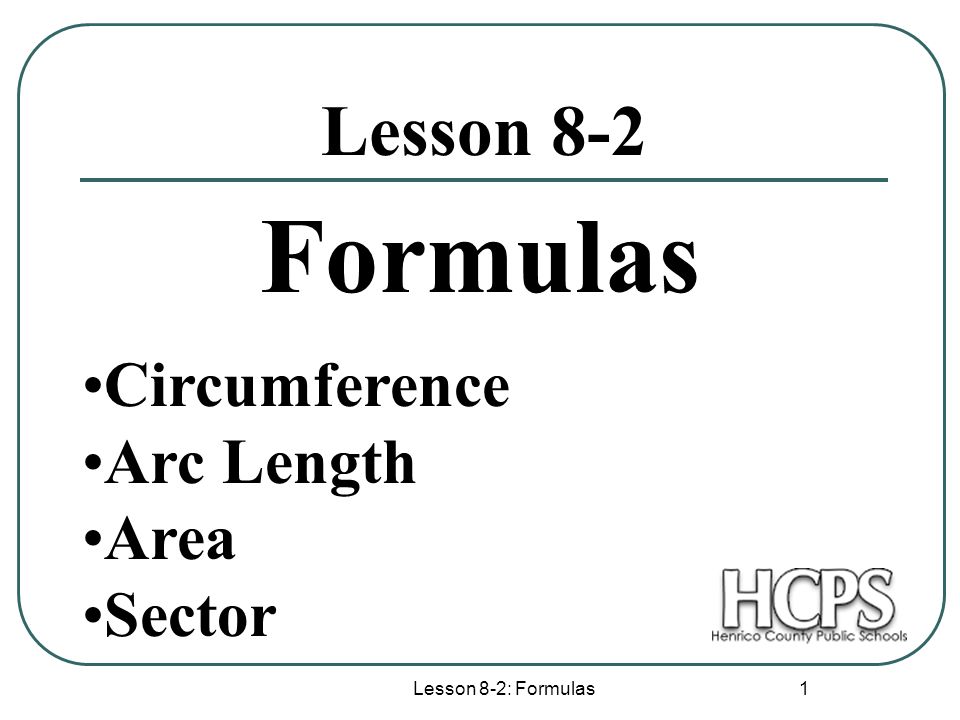 formulas 1