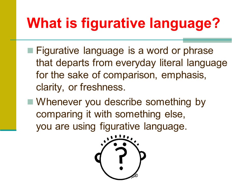 literal language