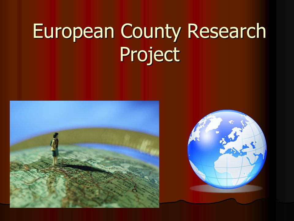 European County Research Project