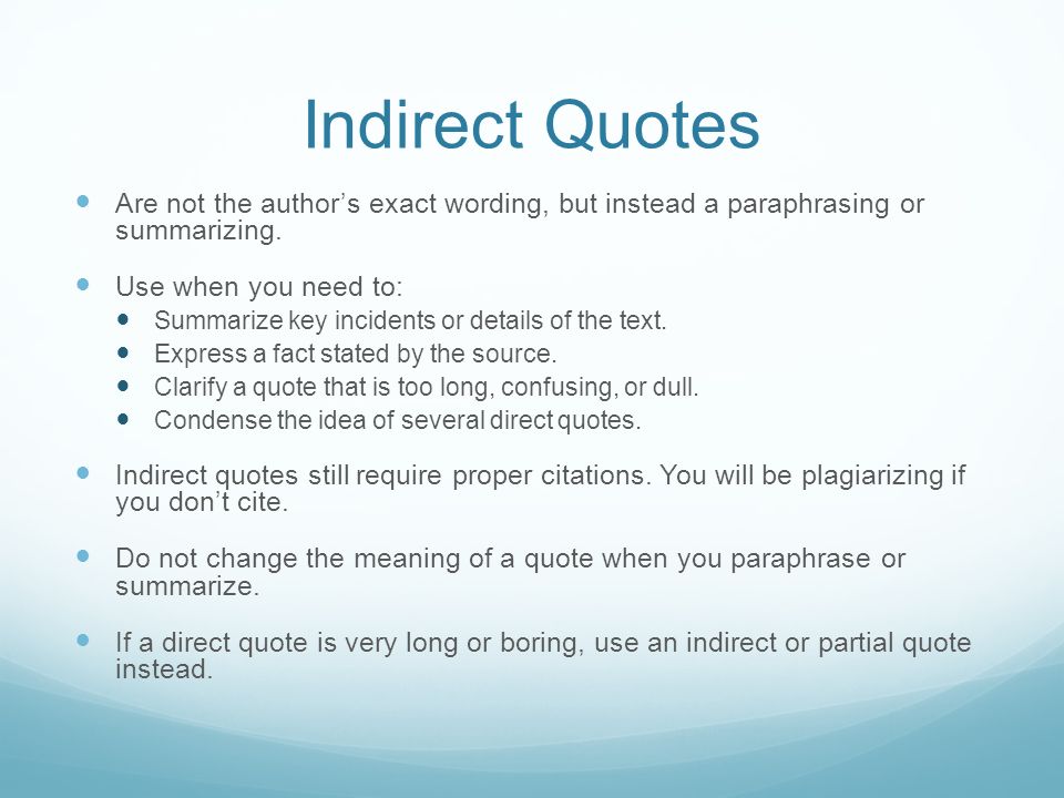 How To Change A Quote In An Essay