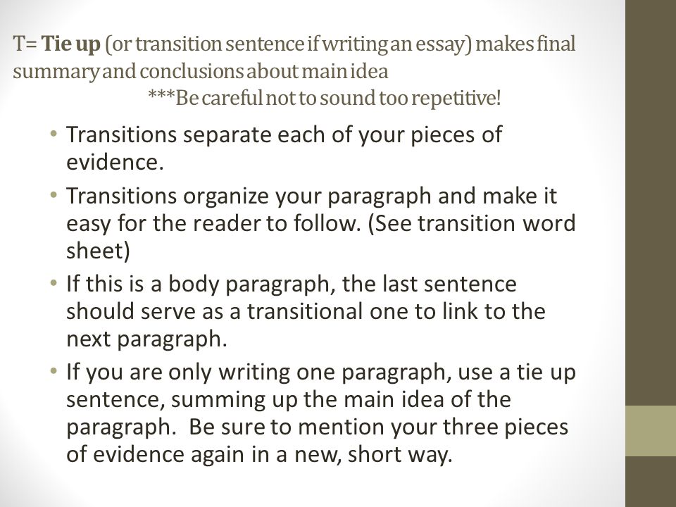 transitional sentences for essays Reading – transitional words and phrases: showing relationships within and between sentences rev july 2005 transitional words and phrasesshowing relationships within and. transitional sentences for essays Reading – transitional words and phrases: showing relationships within and between sentences rev july 2005 transitional words and phrasesshowing relationships within and.