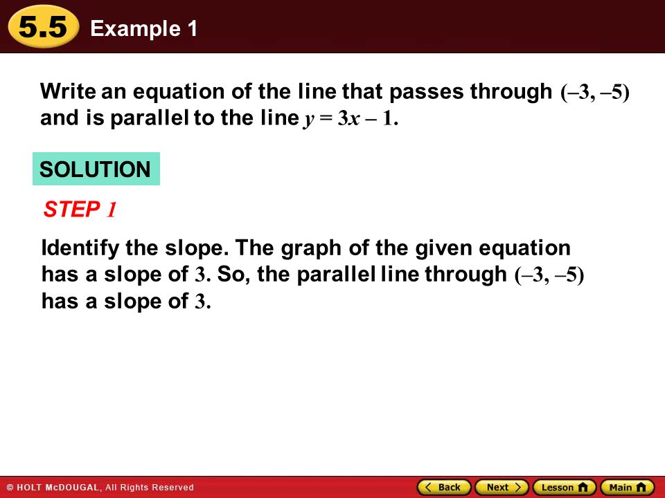 1 5 Practice Writing Equations Of Parallel And Perpendicular Lines 3 8 Practice Slopes Of Parallel And Perpendicular Lines Answers Writing Equations