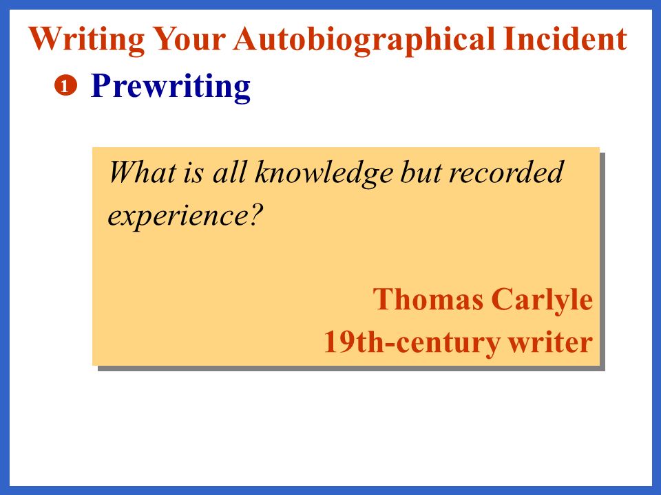 Event Essay