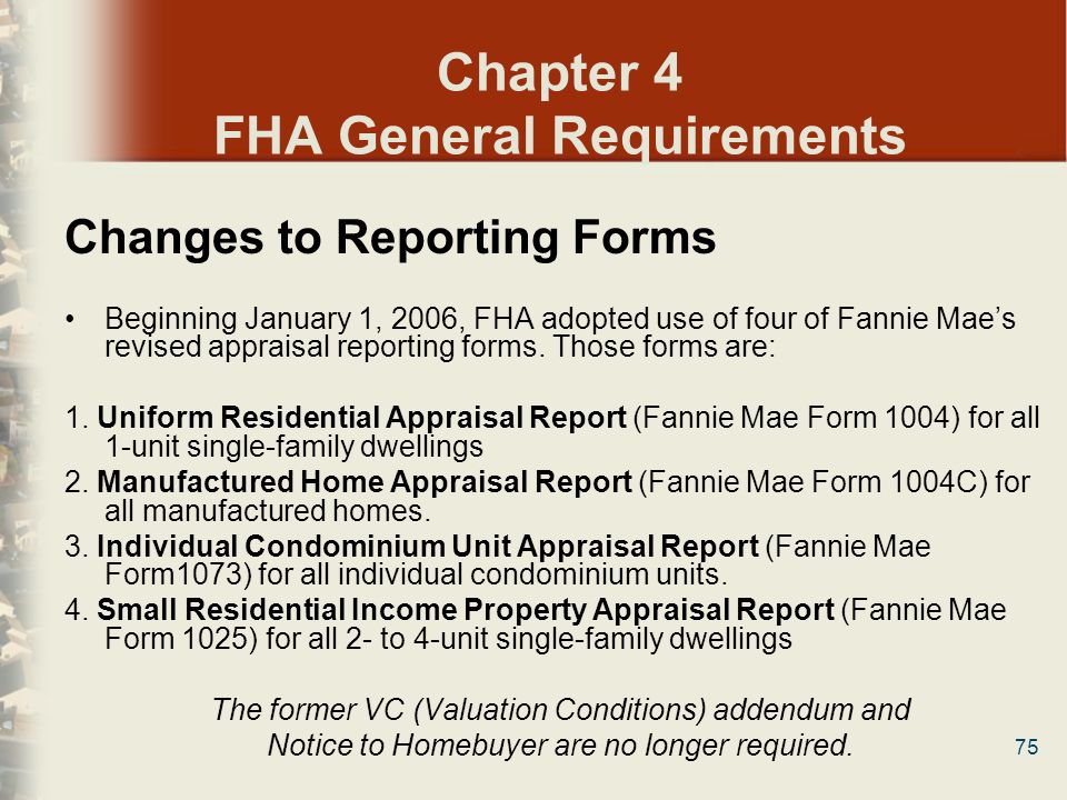 the fha and va appraiser thriving and surviving appraisal basics fannie mae form 1004 instructions