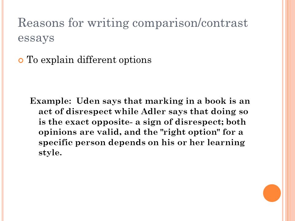 easy compare and contrast essay easy compare and contrast essay