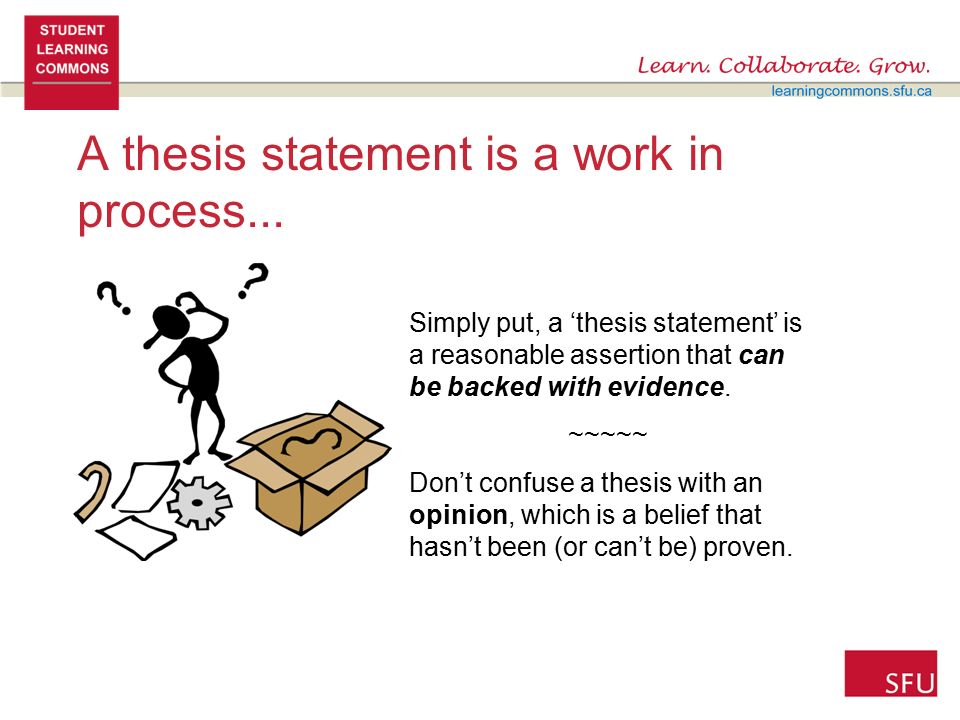 Thesis Ghostwriter