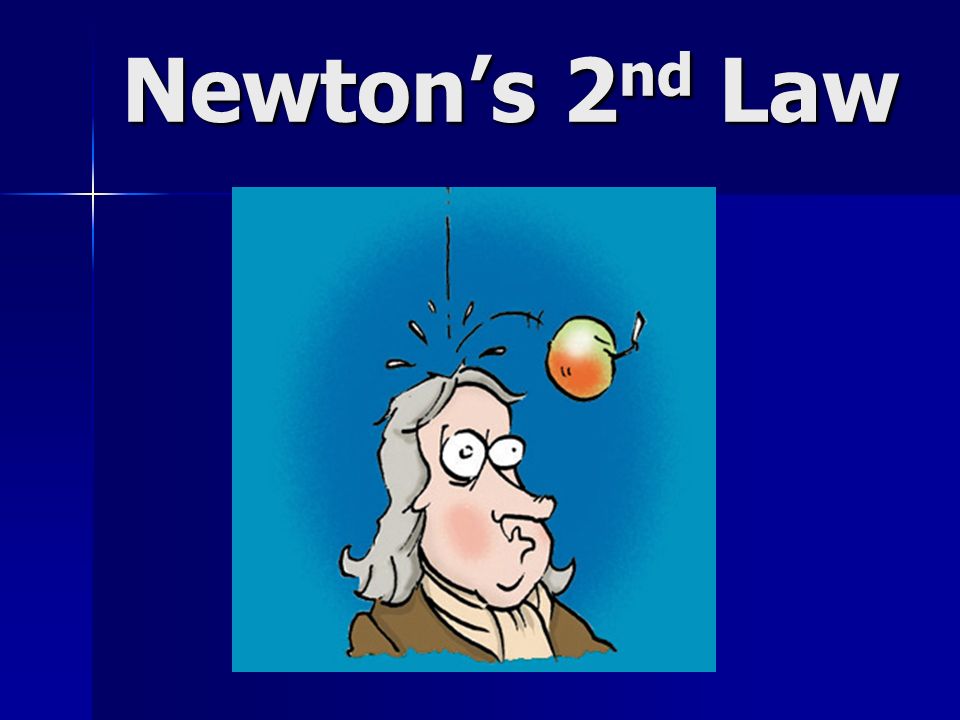 Newton’s 2 nd Law