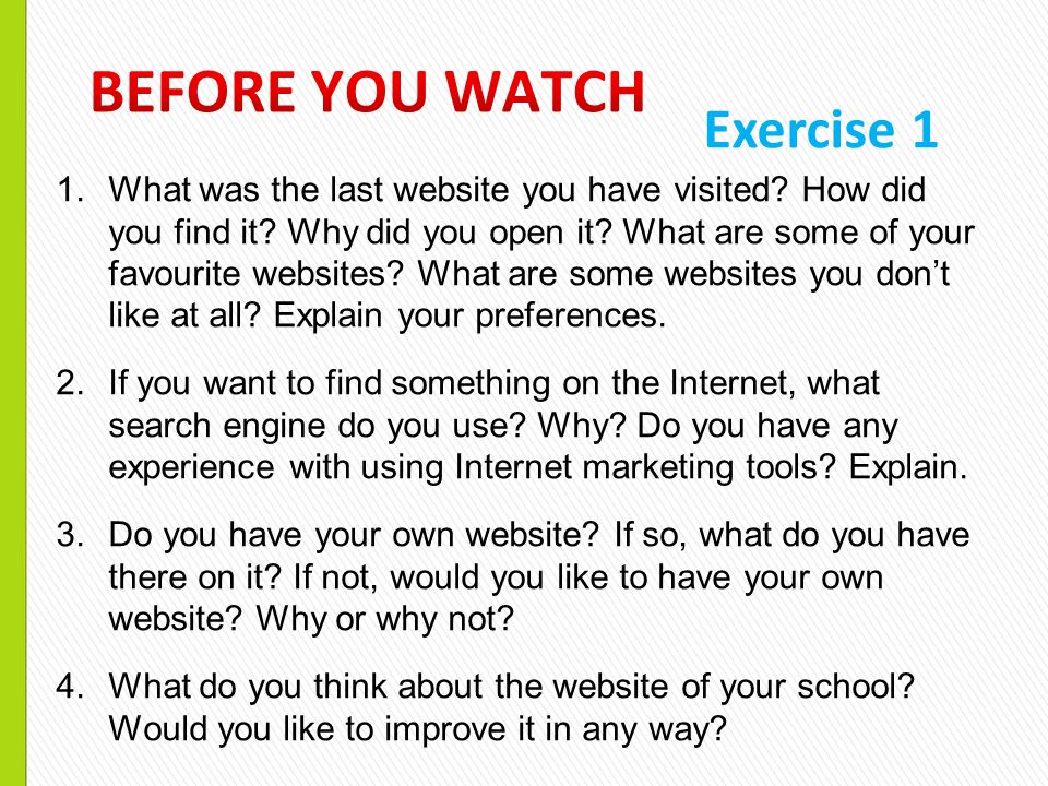 what is your favourite website