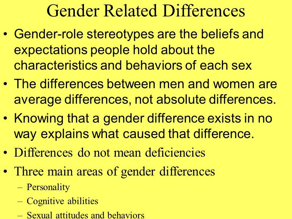 the differences in behavior and personality between man and woman the differences in behavior and personality between man and woman