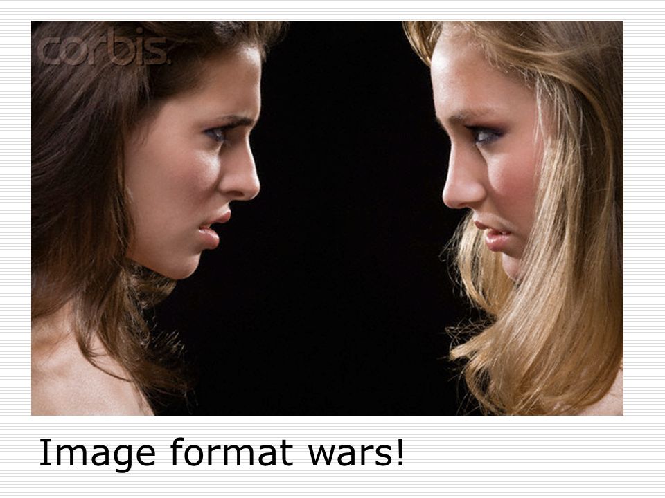 Image format wars!