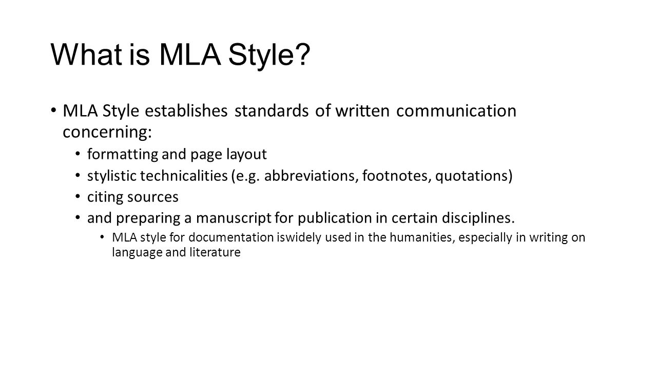 mla format page setup