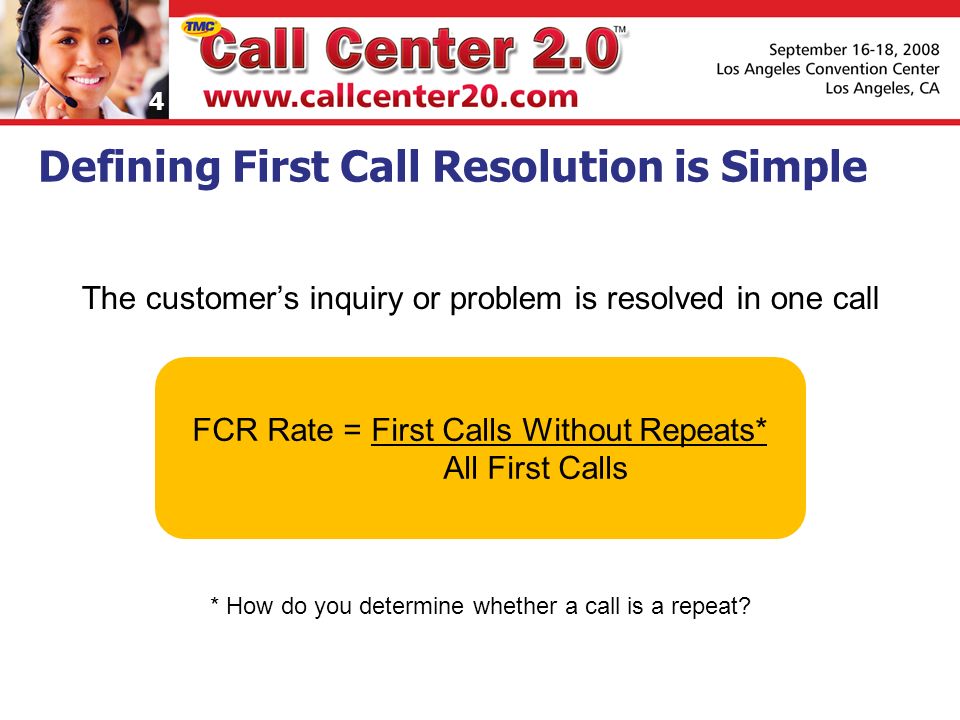 first call resolution