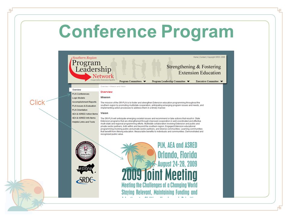 Conference Program Click