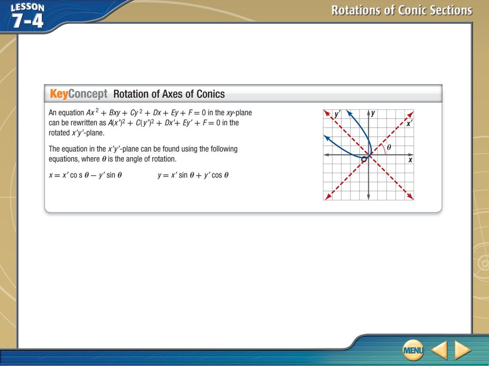 Splash Screen Lesson Menu Five Minute Check Over 7 3 9 Key Concept 1