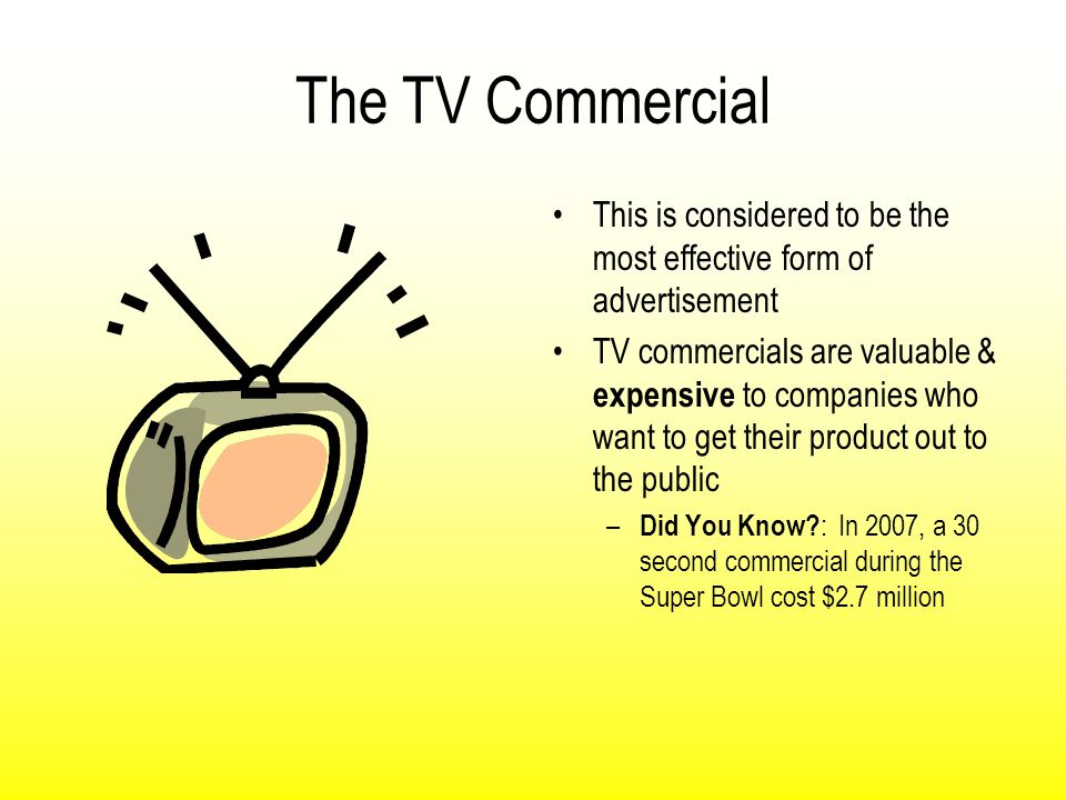advertising and commercials feb 20 th 21 st evolution of most effective form of advertising