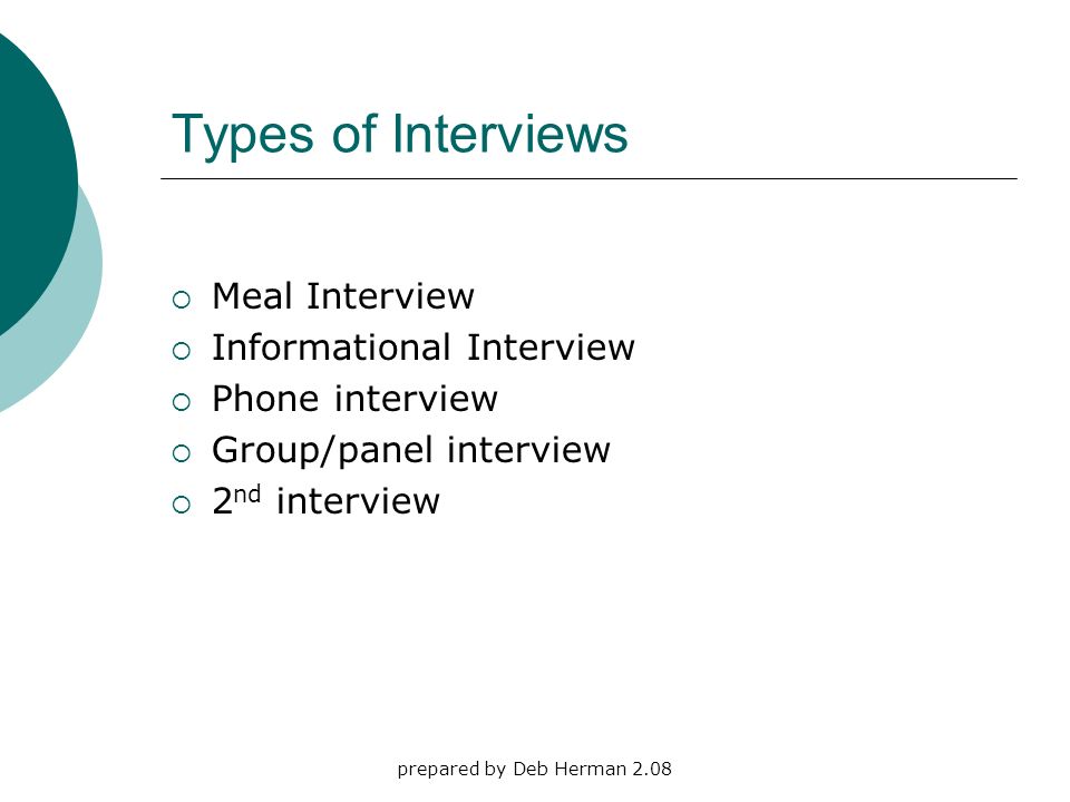 what is an informational interview