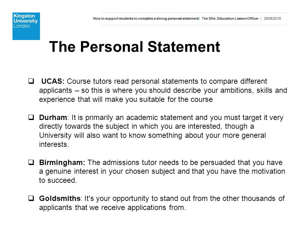 writing a personal statement for 2 different courses writing a personal statement for 2 different courses