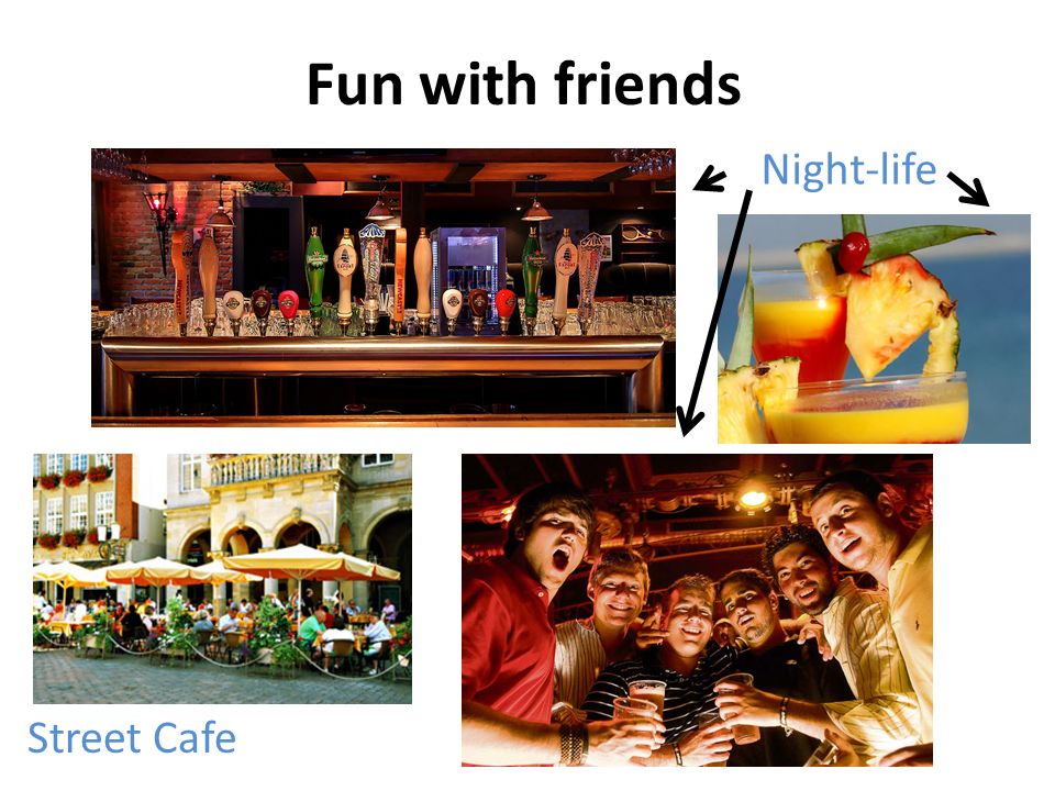 Fun with friends Night-life Street Cafe