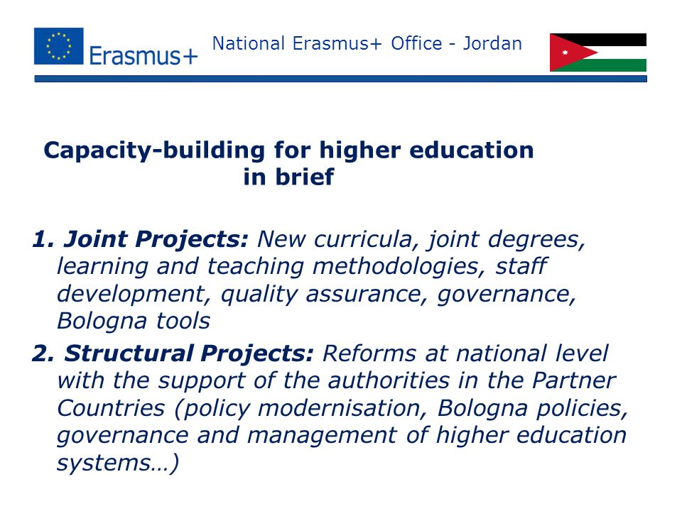 National Erasmus+ Office - Jordan 1.