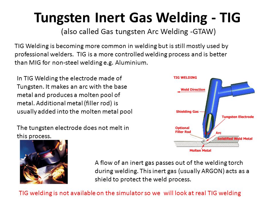 gas tungsten arc welding Welding occupations are primarily concerned with joining, surfacing gas tungsten arc welder - undergraduate certificate pipeline welder. gas tungsten arc welding Welding occupations are primarily concerned with joining, surfacing gas tungsten arc welder - undergraduate certificate pipeline welder.