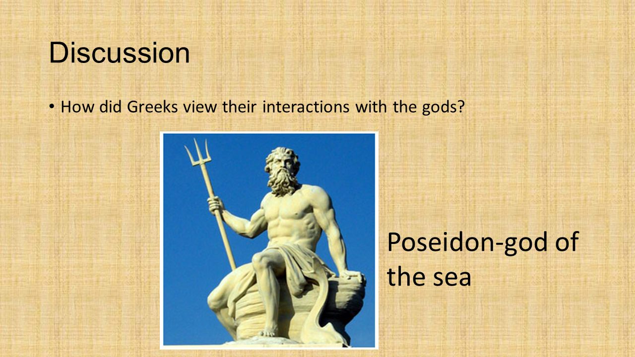 the gods and their interaction with the gods and their interaction with