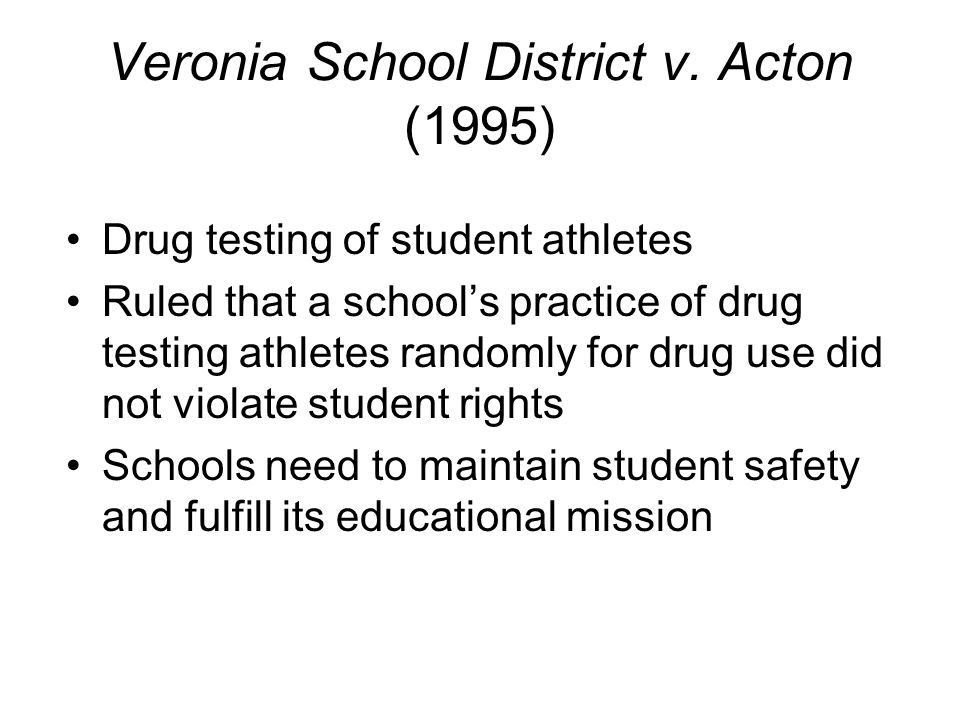 Veronia School District v.