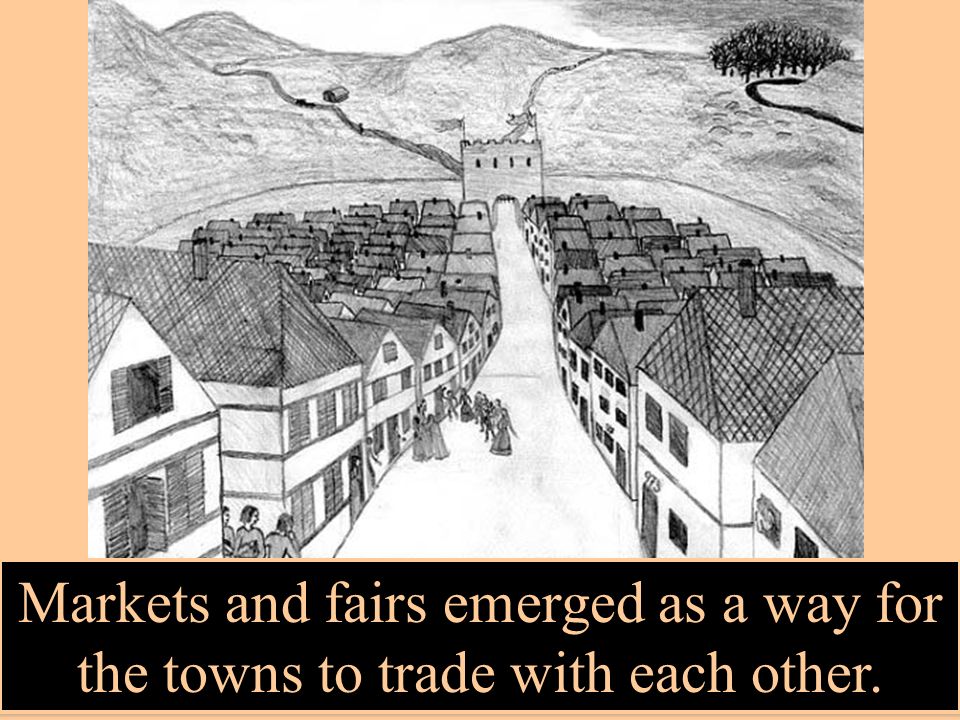 The cities in Flanders & those of the Hanseatic League began to spread trade in northern Europe
