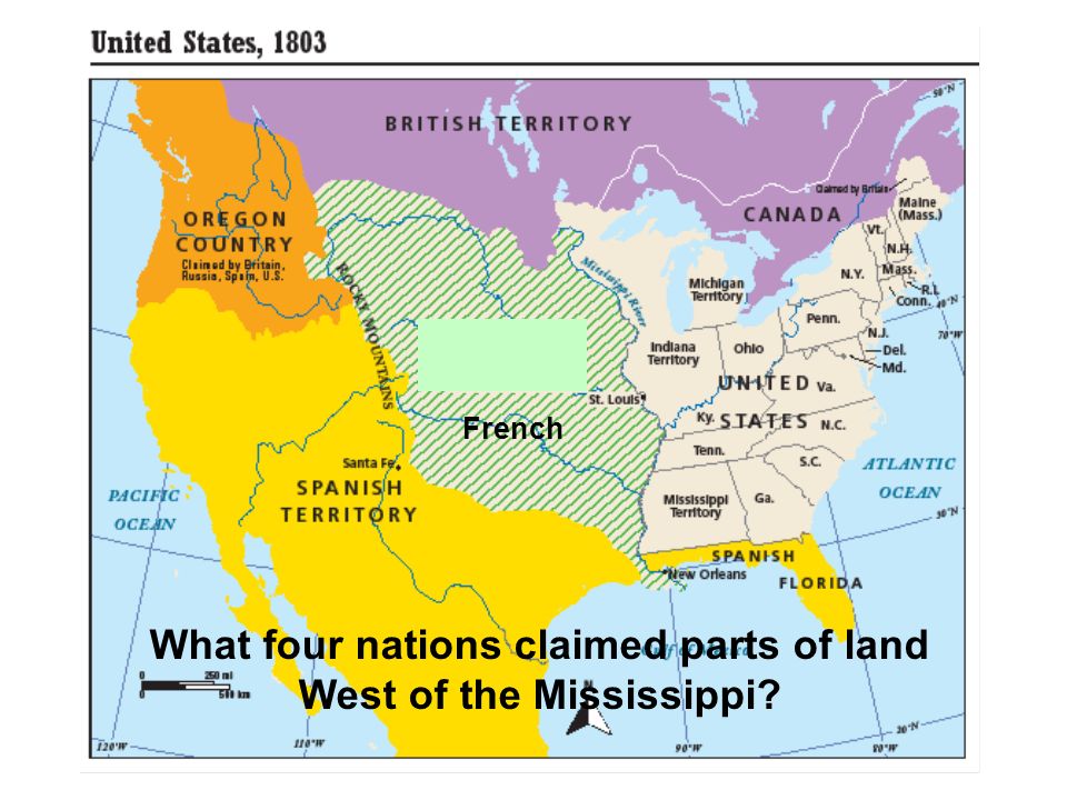 Ch Today’s Targets: Explain the impact of the Louisiana Purchase