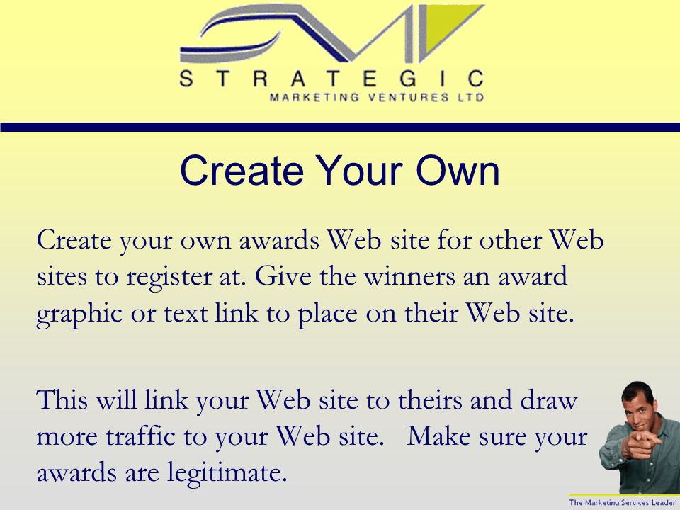 Get The Basics Right Before you register to win an award, make sure your Web site is ready.