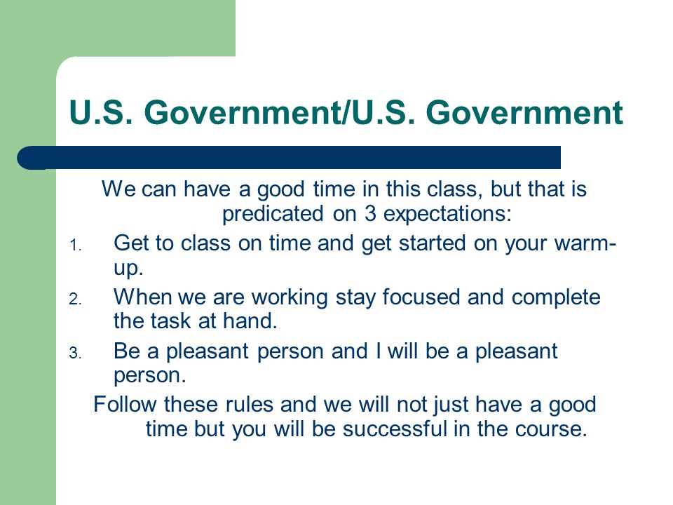 U.S. Government/U.S.