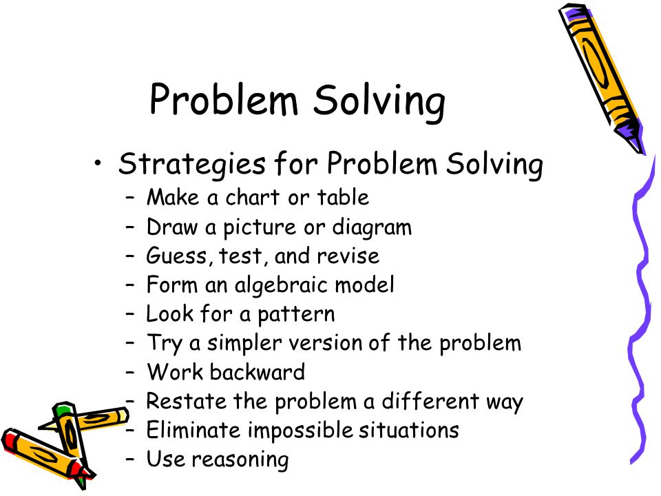 Solving Work Problems