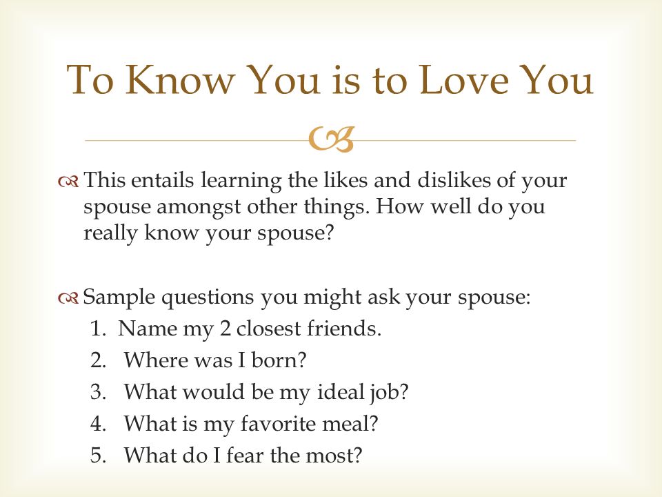 How Well Do U Know Your Spouse Questions Wedding Ideas How Well Do U Know Your Spouse Questions Wedding Ideas