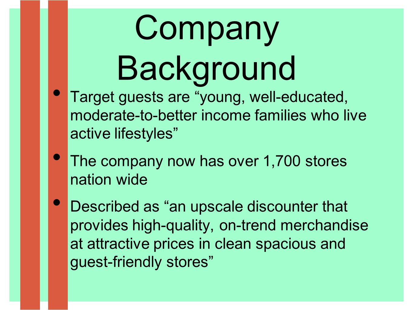 target case study
