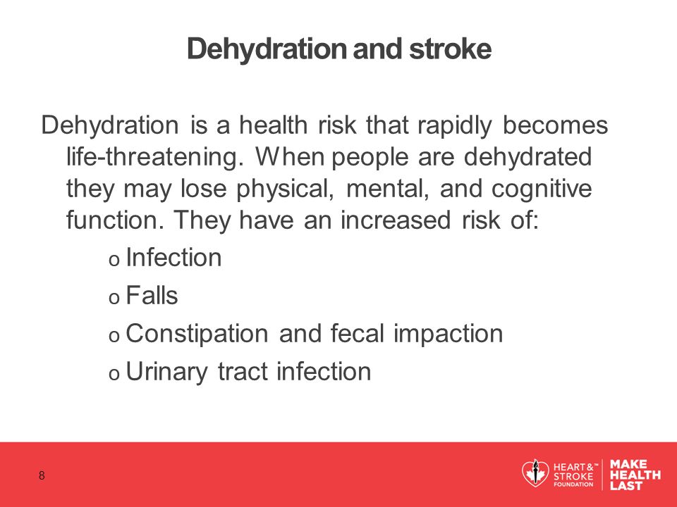 Hydration and urinary tract infection