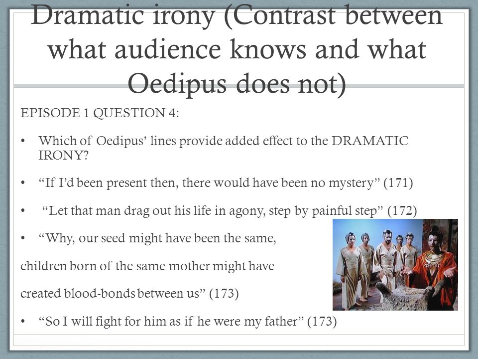 dramatic irony oedipus rex essays Gordon wade oedipus rex essay cassily oedipus rex, when literally translated, means king oedipus unfortunately the rise and fall of oedipus is not one. dramatic irony oedipus rex essays Gordon wade oedipus rex essay cassily oedipus rex, when literally translated, means king oedipus unfortunately the rise and fall of oedipus is not one.