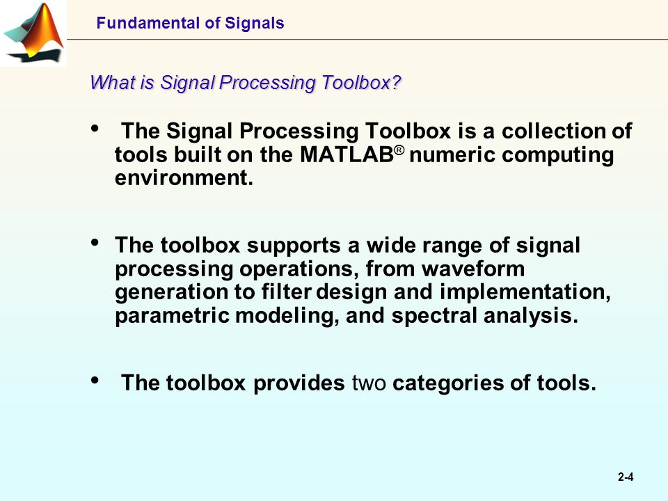 fundamentals of signal processing in