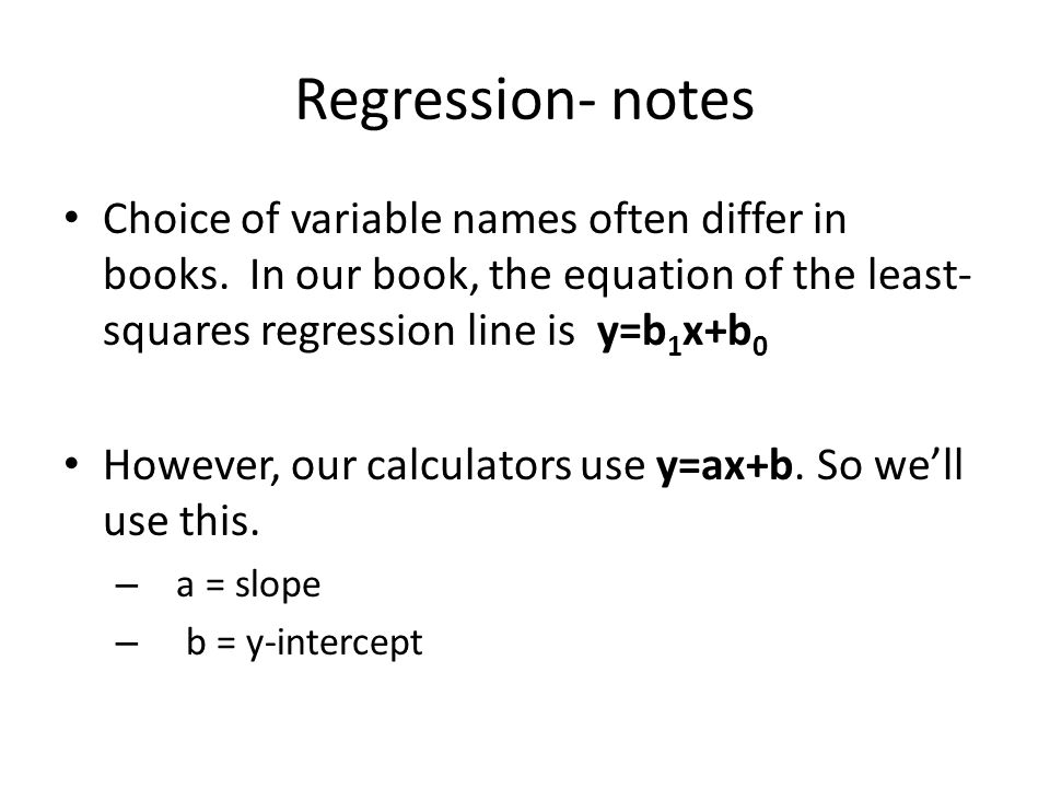 Ch 4 Correlation And Regression Ma260notes Ch4 Ppnotes Pptx 7 Regression