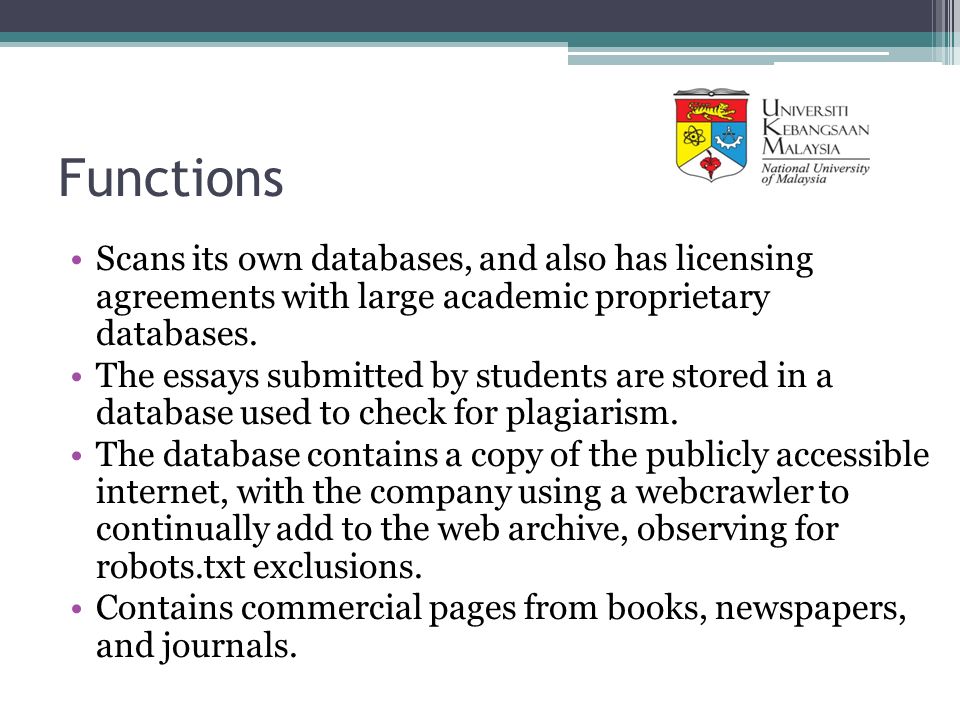 Essay Database