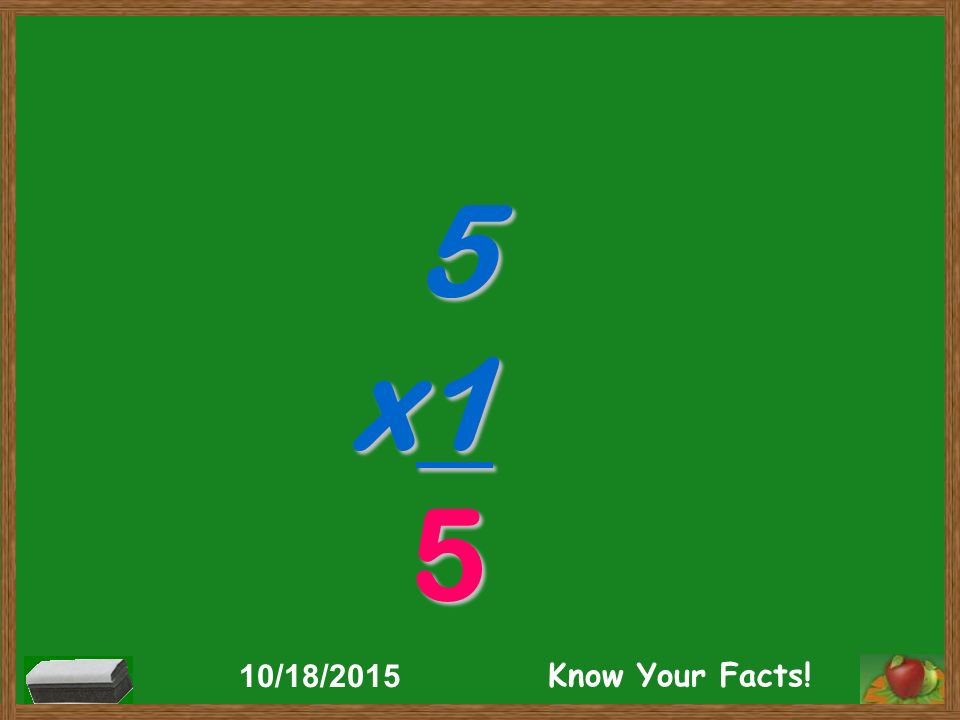 5 x1 5 10/18/2015 Know Your Facts!