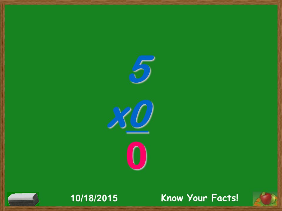 5 x0 0 10/18/2015 Know Your Facts!